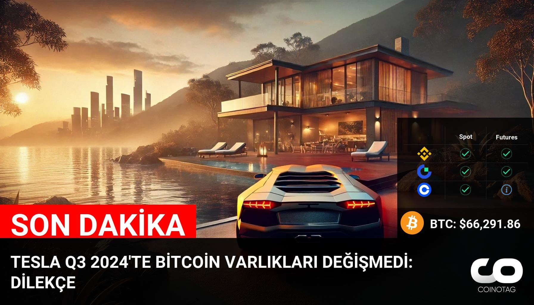 Tesla Q3 2024’te Bitcoin Varlıkları Değişmedi, Kripto Piyasasında Olumlu Etki Yaratabilir