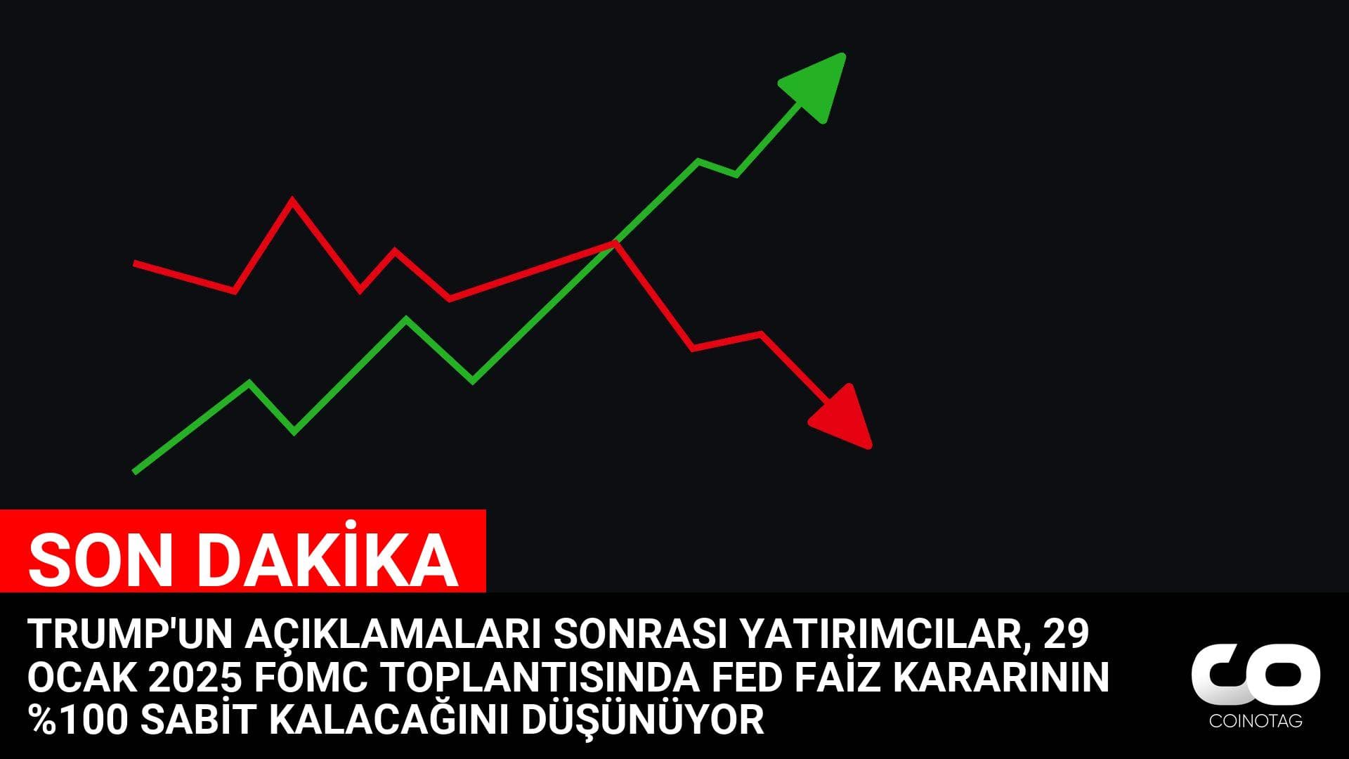 Trump’un Açıklamaları Sonrası Yatırımcıların Beklentisi: 29 Ocak 2025 FOMC Toplantısında Fed Faiz Kararı Sabit Kalacak
