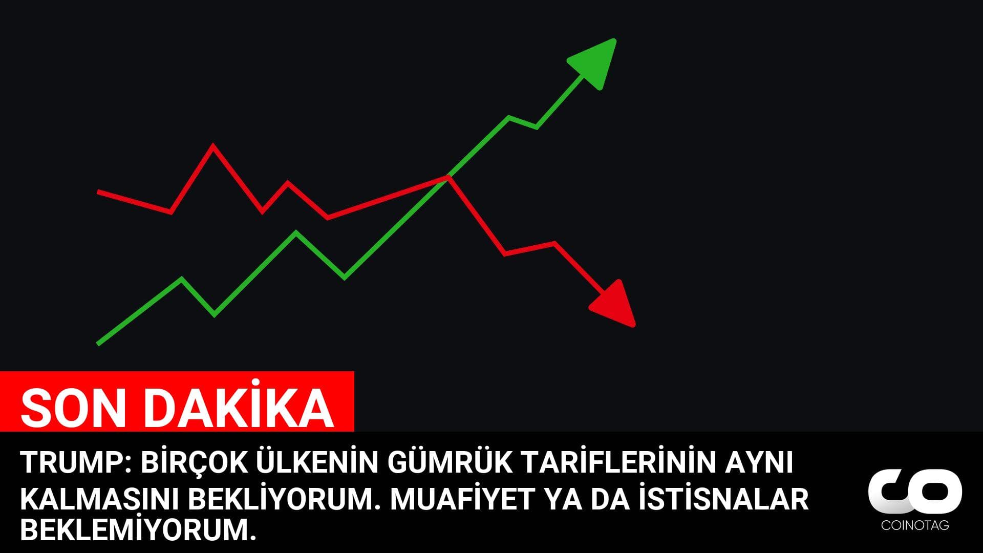 Trump: Dünya Ülkelerinin Gümrük Tarifelerinin Aynı Kalmasını Bekliyorum