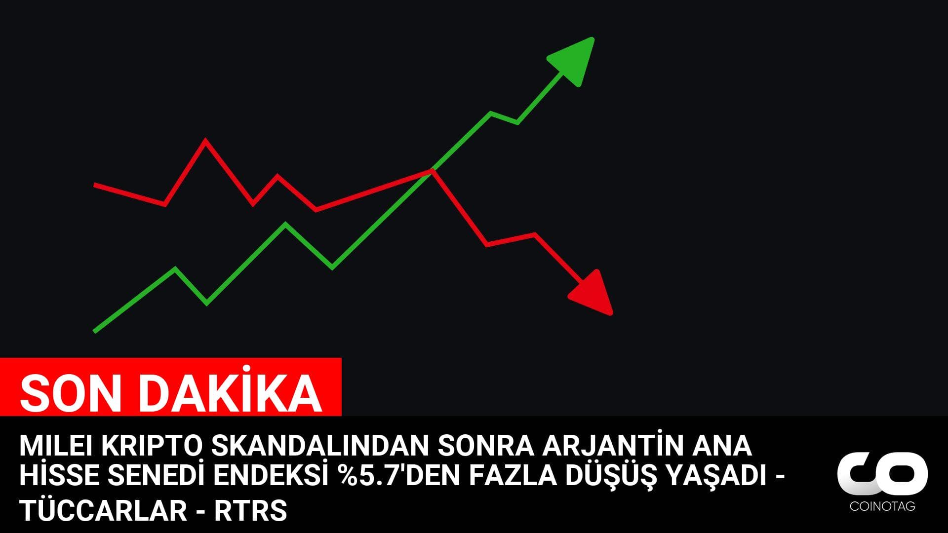 MILEI KRIPTO SKANDALINDAN SONRA ARJANTİN ANA HİSSE SENEDİ ENDEKSİ %5.7’DEN FAZLA DÜŞÜŞ YAŞADI – TÜCCARLAR – RTRS