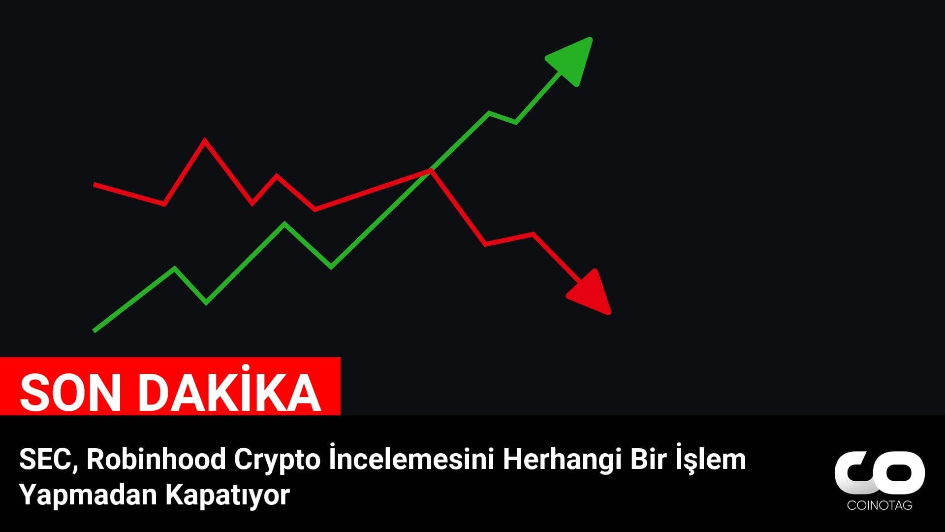 SEC, Robinhood Crypto İncelemesini Herhangi Bir İşlem Yapmadan Kapatıyor