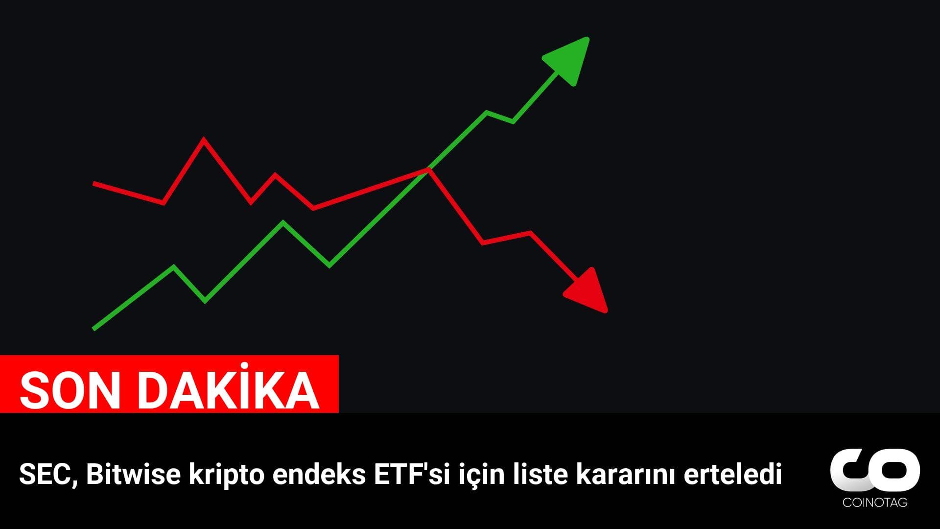 SEC, Bitwise Kripto Endeks ETF’si için Liste Kararını Erteledi – Kripto Dünyasında Son Gelişmeler
