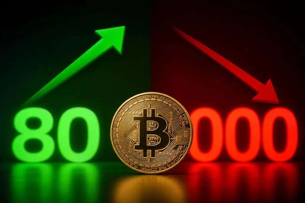 Bitcoin (BTC) 80 Bin Dolarda Oyalanırken Bir Sonraki Hedef Neresi? Yükseliş Mi Düşüş Mü Gelecek? Usta Anal ...