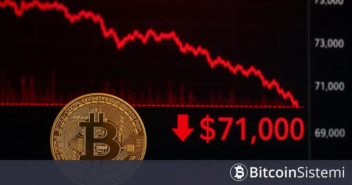 Bitcoin 71.300 Dolarda: ETF'lerden 1,3 Milyar Çıkış, Aktif Adresler %44 Düştü, Strategy 32 BTC Sattı