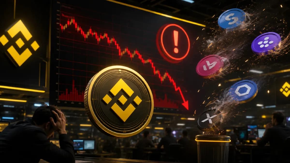 Binance’ten 9 Altcoin İşlem Çifti İçin Delist Kararı