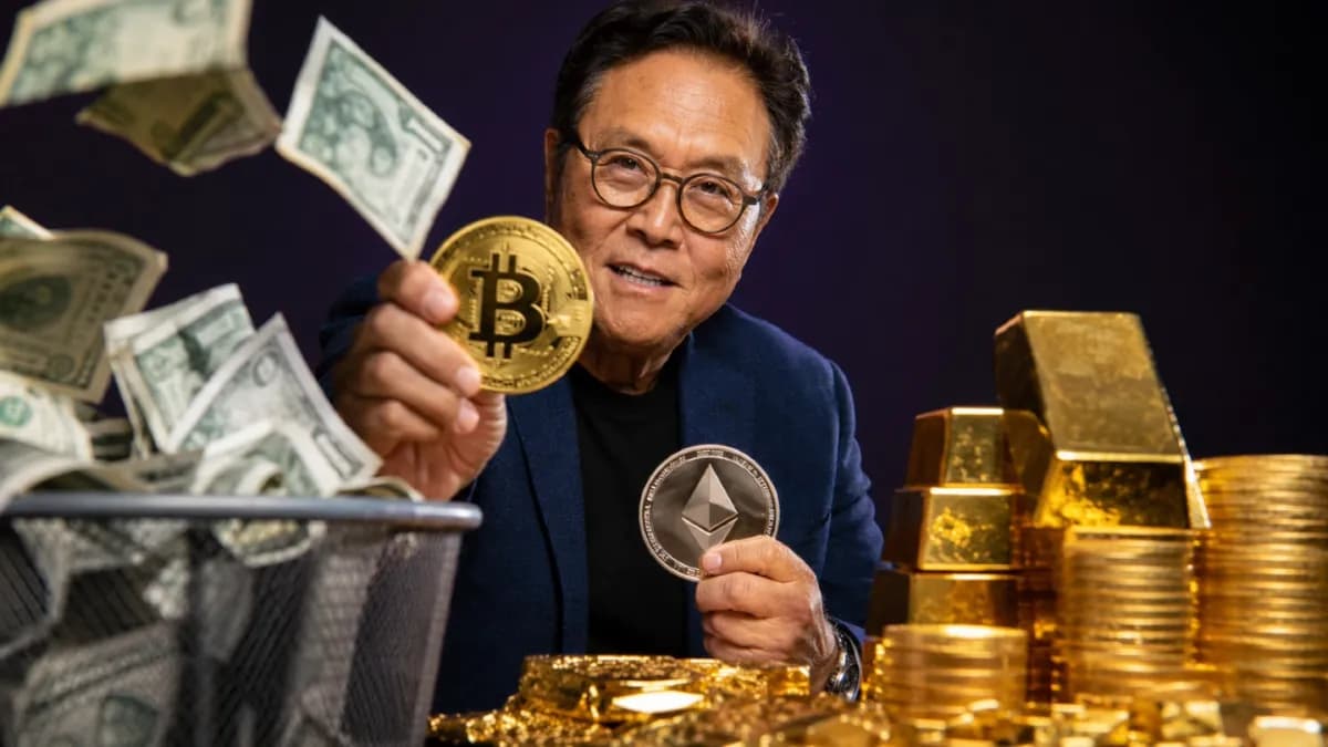 Nakit Çöptür Diyen Robert Kiyosaki Bitcoin, Ethereum ve Altını Öne Çıkardı