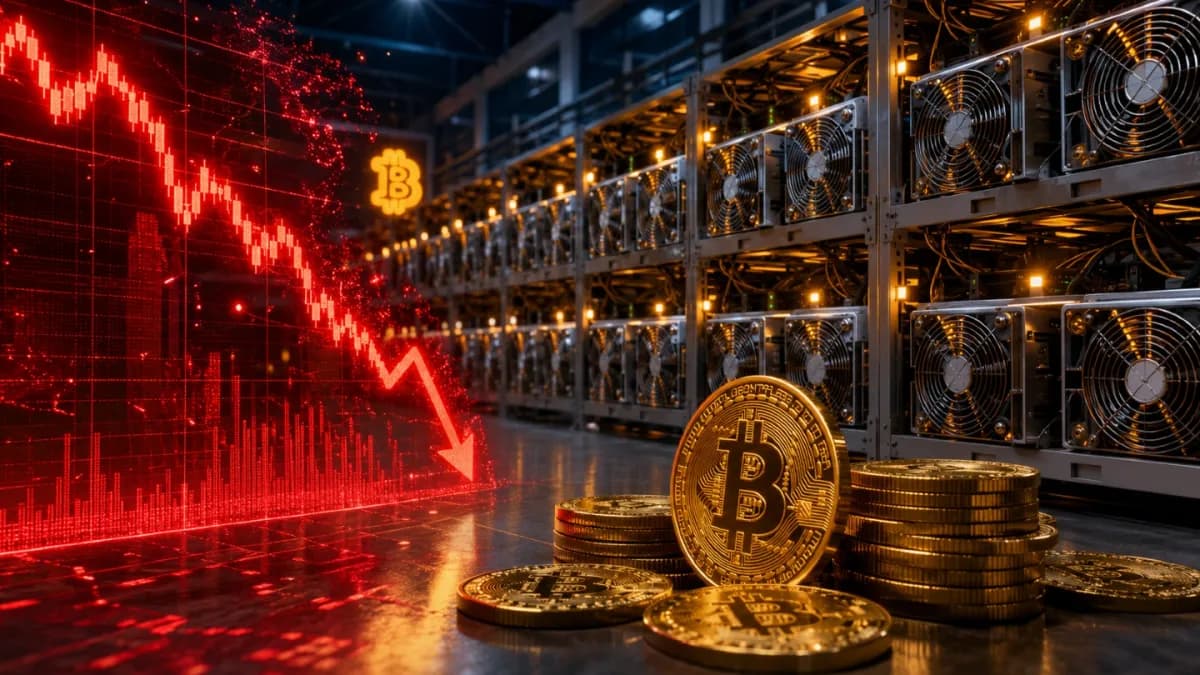 Bitcoin Madenciliğinde Sert Ayar: Zorluk Yüzde 10 Düştü