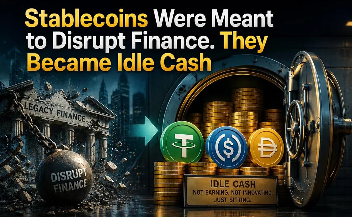 Stablecoin’ler Finans Sistemini Dönüştürmek İçin Tasarlanmıştı Ancak Atıl Nakit Haline Geldi
