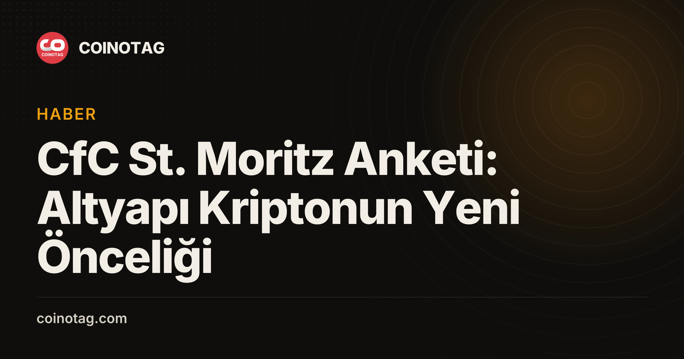 CfC St. Moritz Anketi: Altyapı Kriptonun Yeni Önceliği - COINOTAG