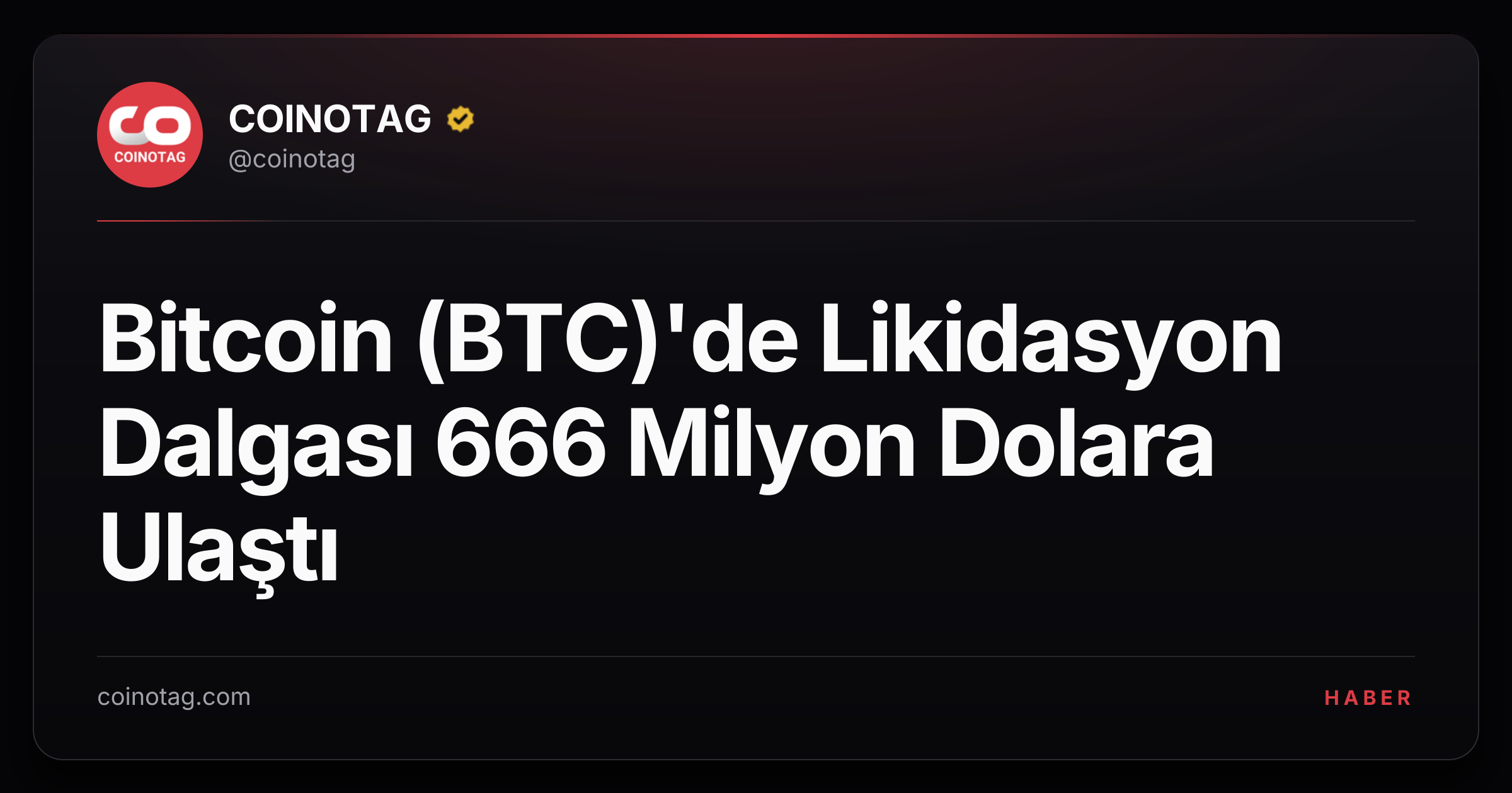 Bitcoin (BTC)'de Likidasyon Dalgası 666 Milyon Dolara Ulaştı