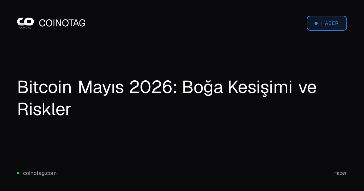 Bitcoin Mayıs 2026: Boğa Kesişimi ve Riskler