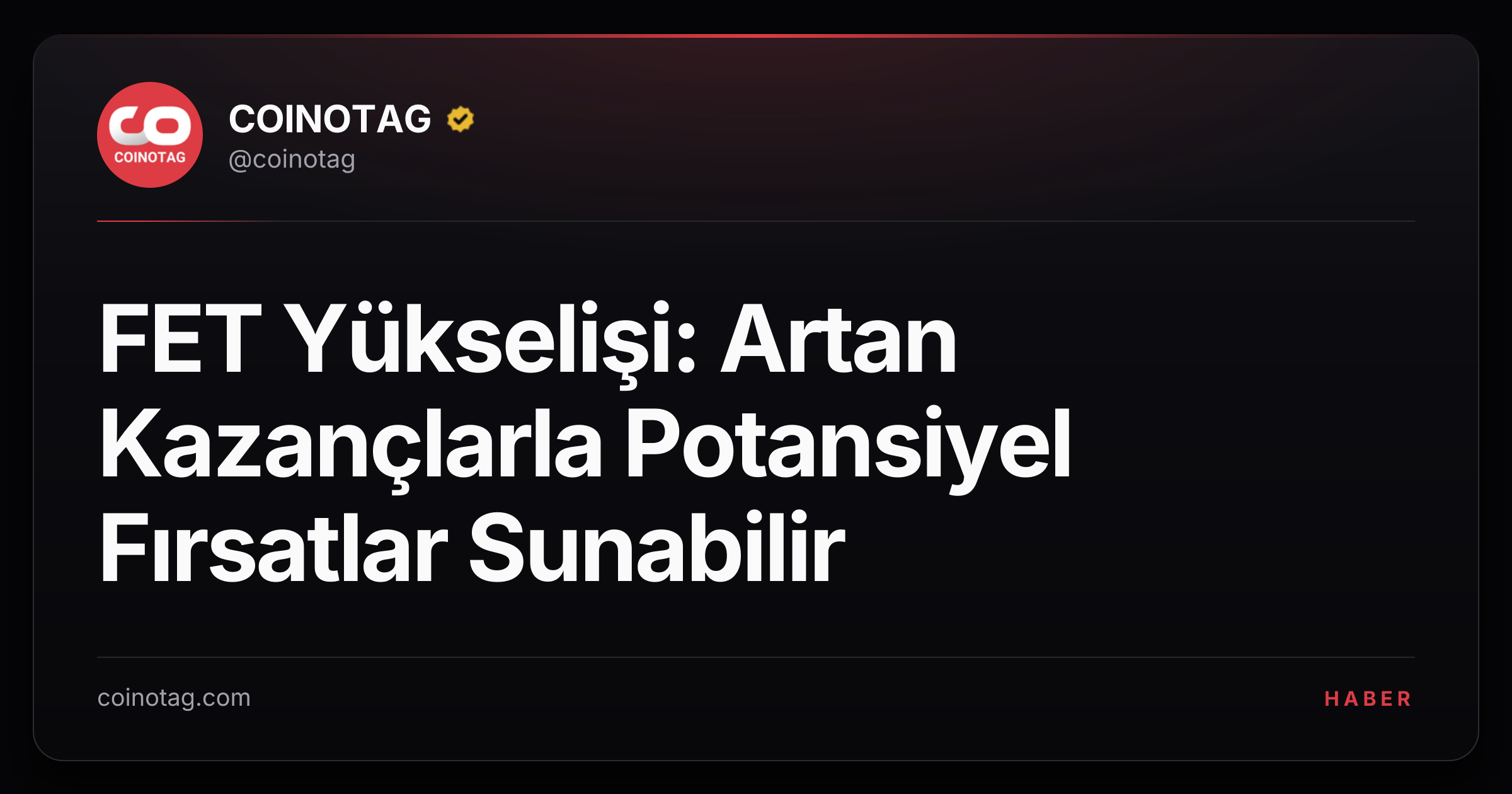 FET Yükselişi: Artan Kazançlarla Potansiyel Fırsatlar Sunabilir
