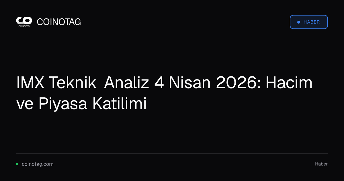 IMX Teknik Analiz 4 Nisan 2026: Hacim ve Piyasa Katilimi