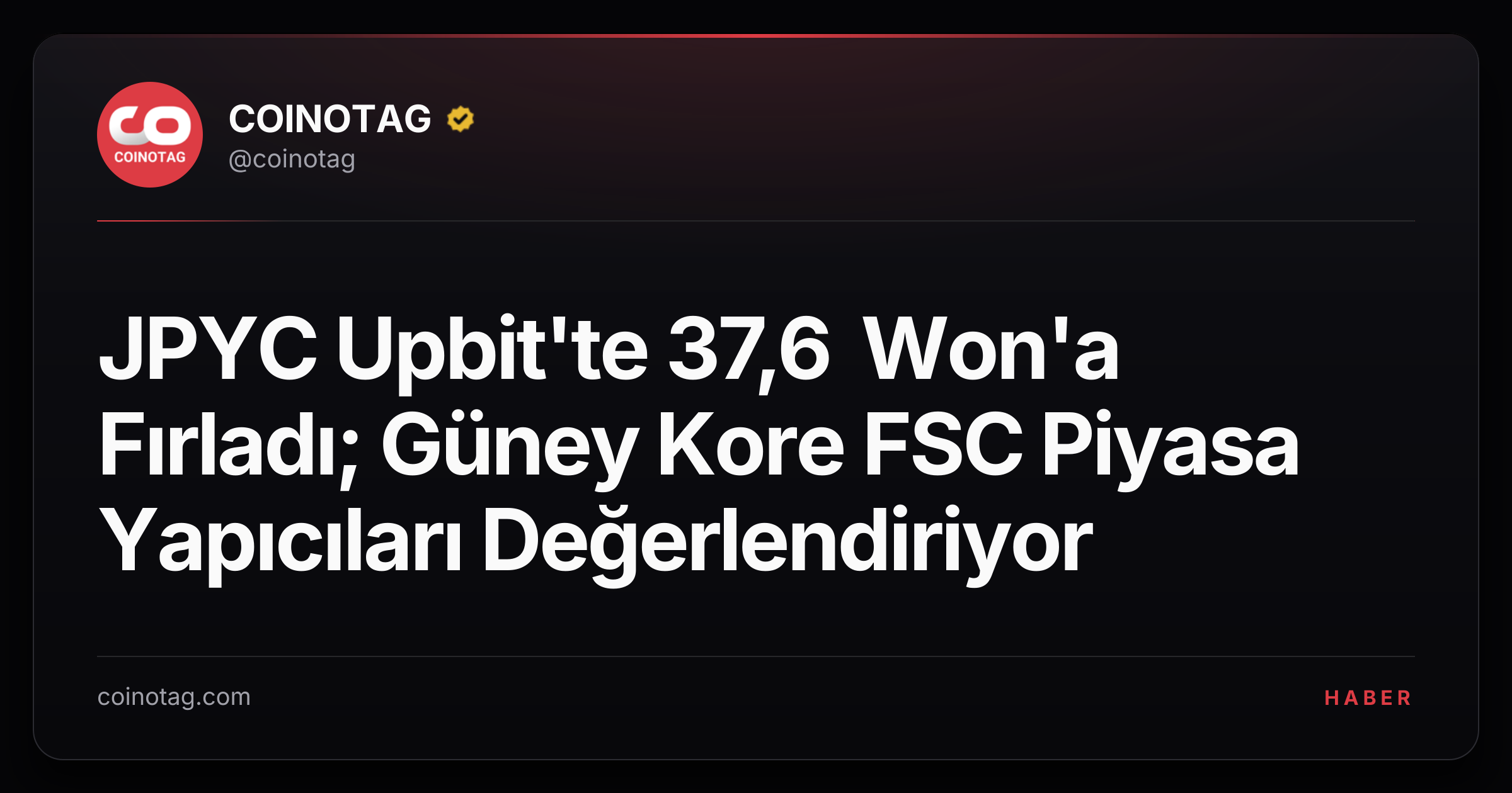 JPYC Upbit'te 37,6 Won'a Fırladı; Güney Kore FSC Piyasa Yapıcıları Değerlendiriyor