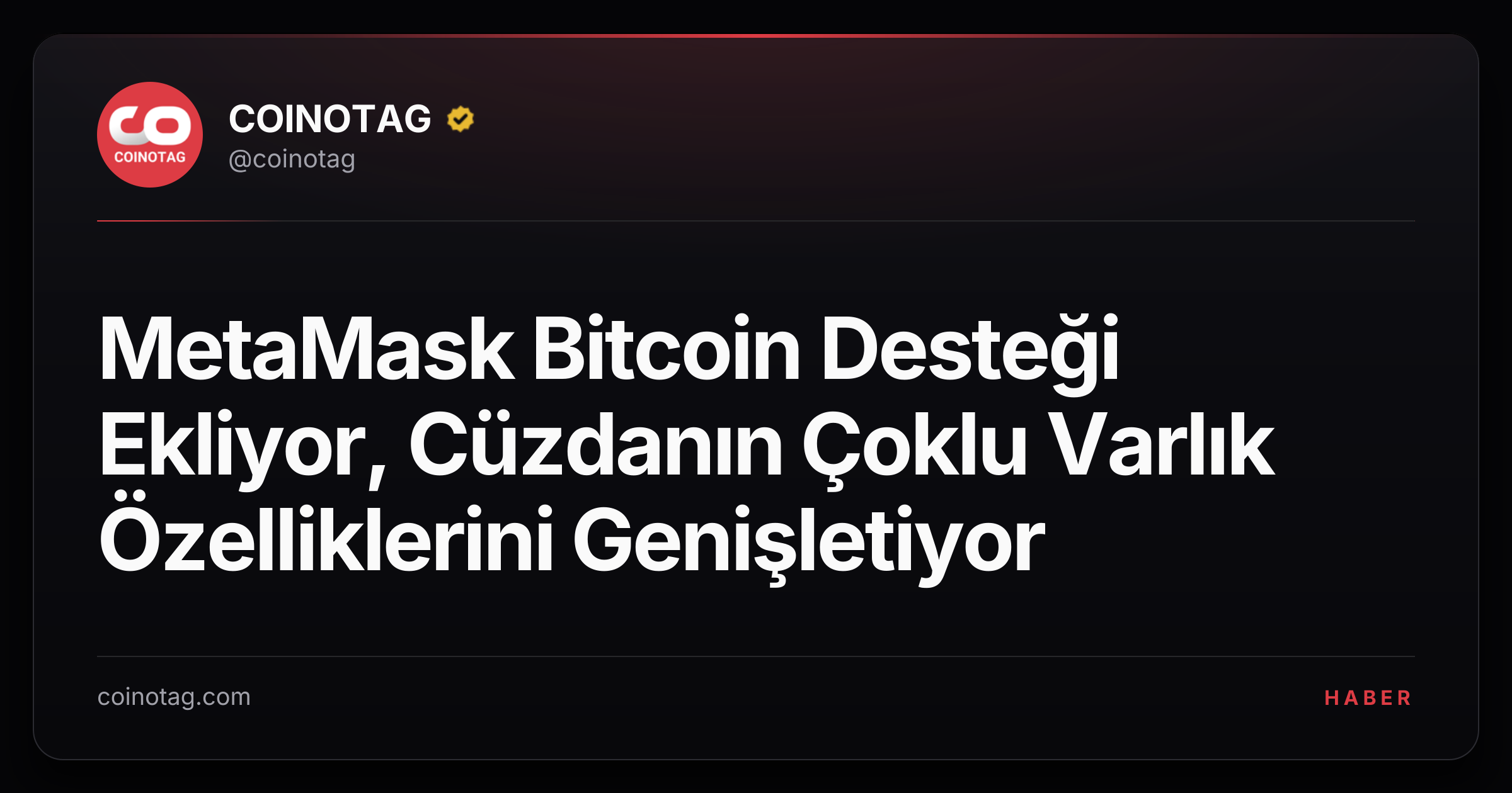 MetaMask Bitcoin Desteği Ekliyor, Cüzdanın Çoklu Varlık Özelliklerini Genişletiyor