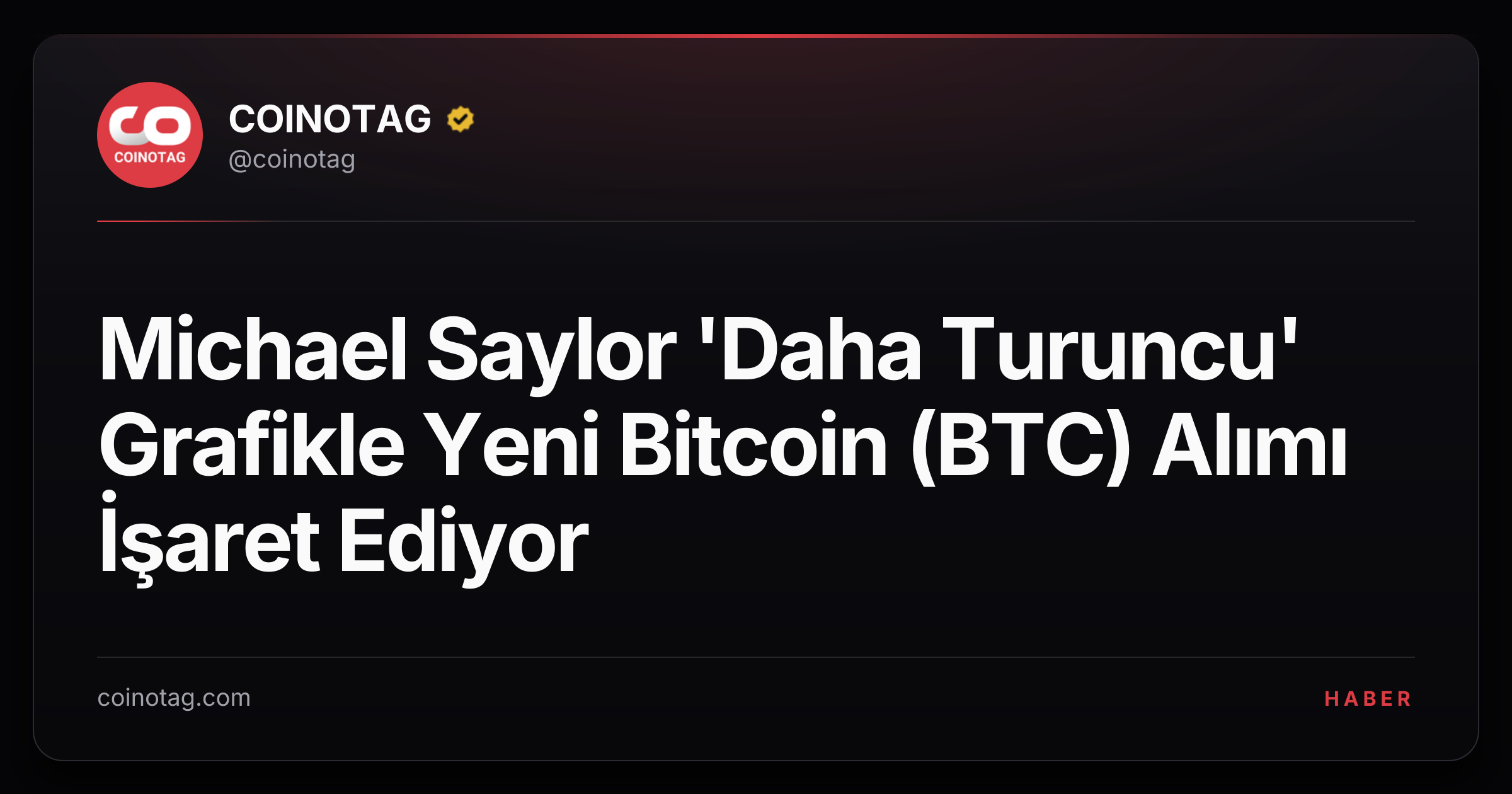 Michael Saylor 'Daha Turuncu' Grafikle Yeni Bitcoin (BTC) Alımı İşaret Ediyor