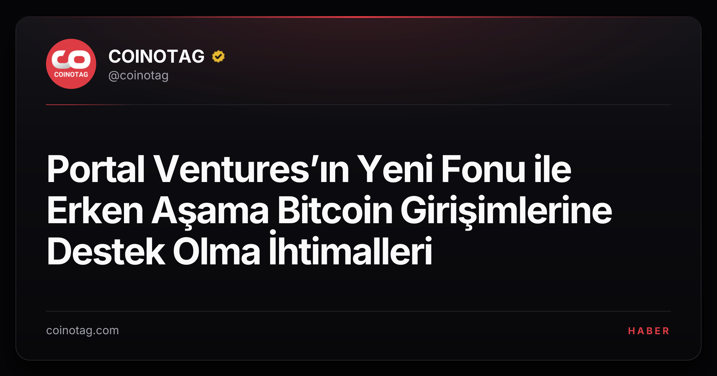 Portal Ventures’ın Yeni Fonu ile Erken Aşama Bitcoin Girişimlerine Destek Olma İhtimalleri