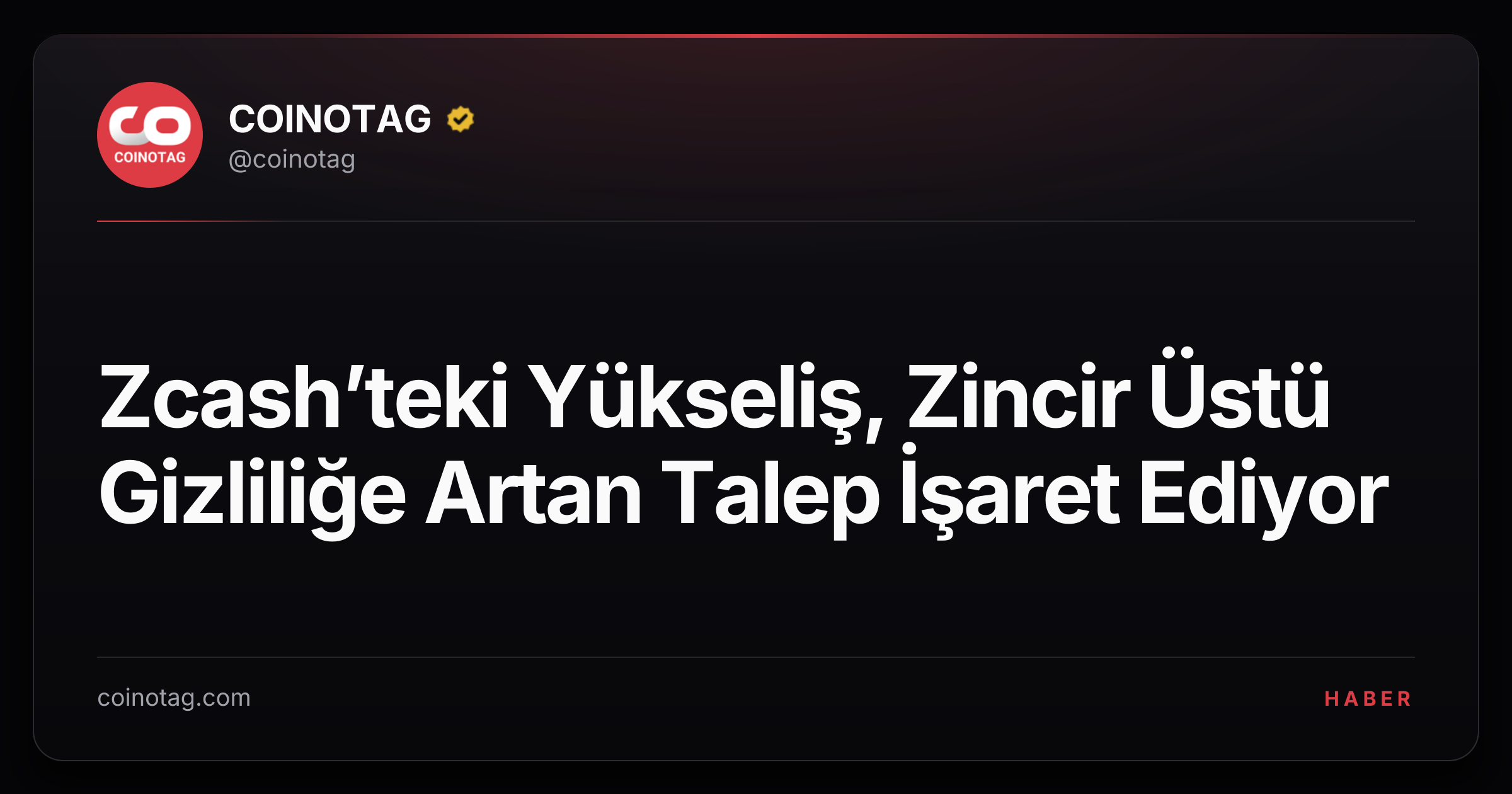Zcash’teki Yükseliş, Zincir Üstü Gizliliğe Artan Talep İşaret Ediyor