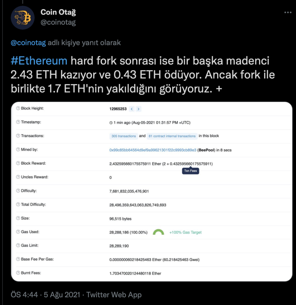 Ethereum Hard Fork - Coin Otağ