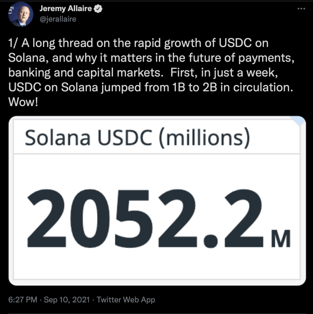 Solana-USDC-Buyumesi